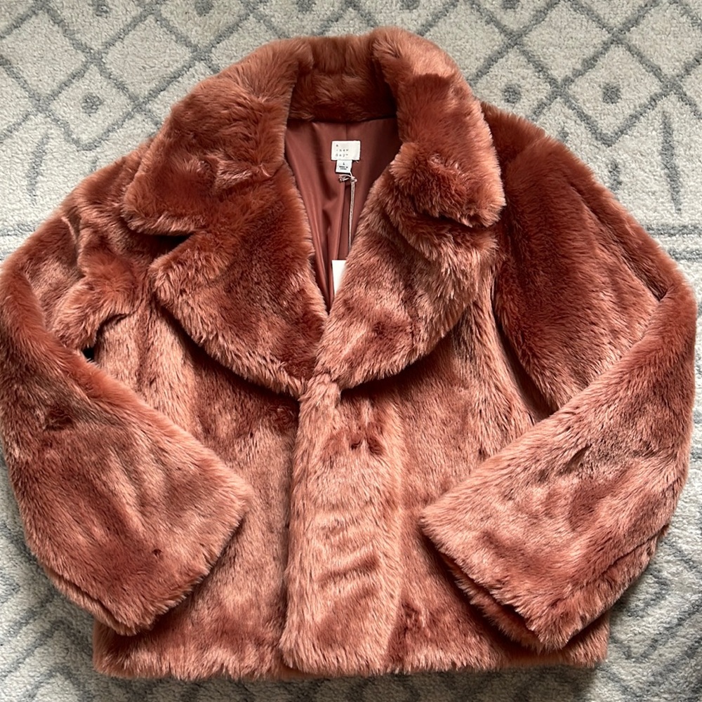 Faux Fur Coat